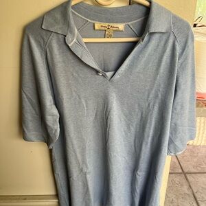 Tommy Bahama Light Blue Polo Shirt